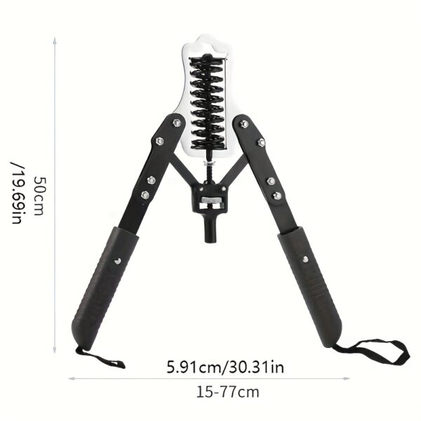 (1pc)Adjustable Hydraulic Arm Exerciser- Home Fitness Equipment for Men, Strength Training & Chest Workout - Image 3