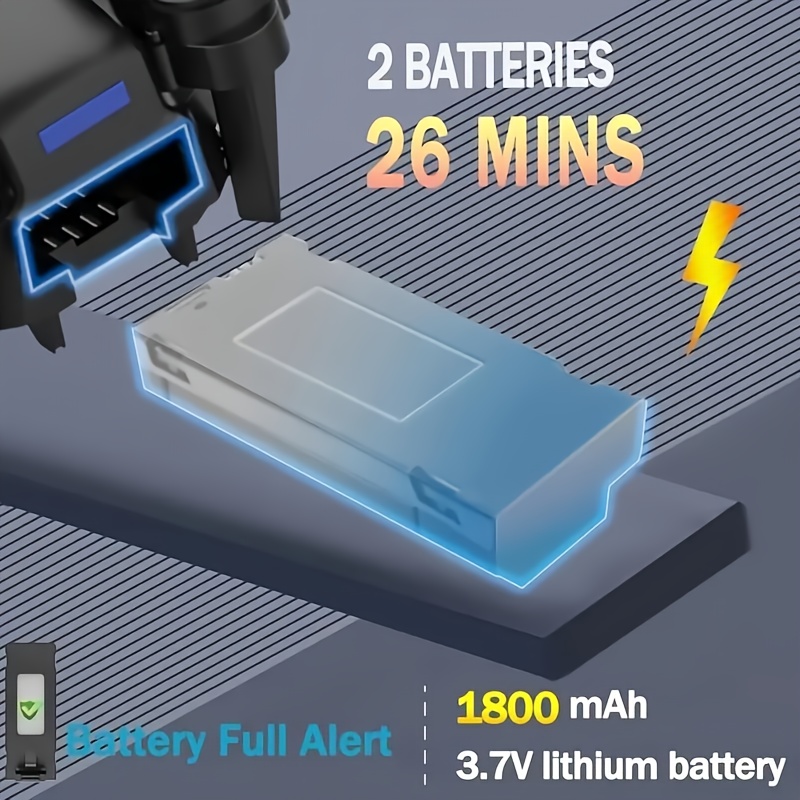 Dual Camera Drone, Foldable Remote Control Drone, Brushless Motor, Optical Flow Positioning, Intelligent Tracking, Indoor And Outdoor Discount Drone, 2 Batteries, 1 Battery, Beginner Gift, Easter Gift, Best Gift for Boyfriend - Image 11