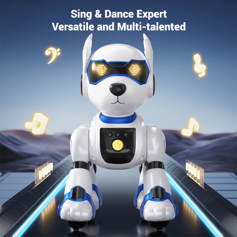 Remote Control Electric Intelligent Pet Dog Intelligent Robot Dog Toy Touch Walking Dancing Light Play Cute Christmas And Halloween Gifts - Image 6