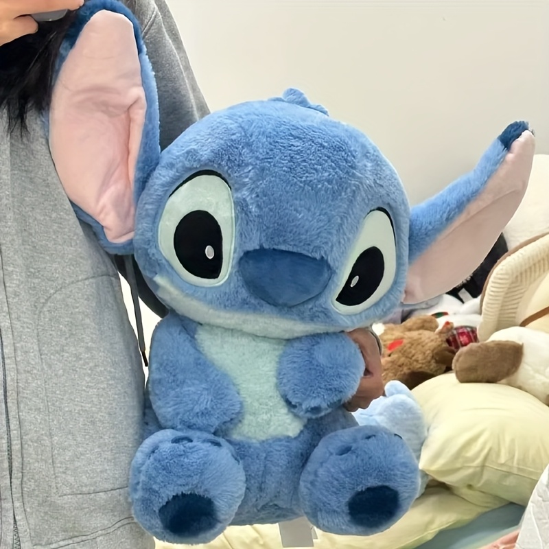 Disney Stitch Plush Toy - Soft Blue Body with Light Blue Big Ears Pillow - Perfect for Bedroom, Car, and Sofa Decor - Ideal Gift for Christmas, Valentine'S Day, and Birthdays - Image 4
