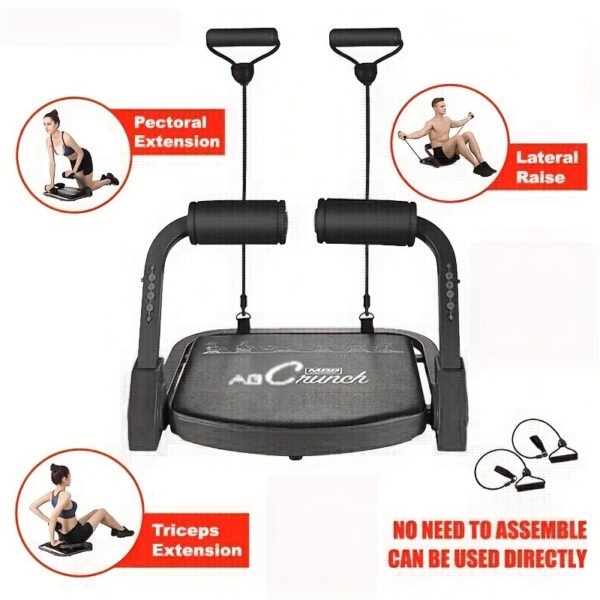 [Ab Core Trainer, Stomach Workout] Ab Crunch Machine - Ab Core Trainer, Stomach Workout Equipment for Home Gym - Image 6