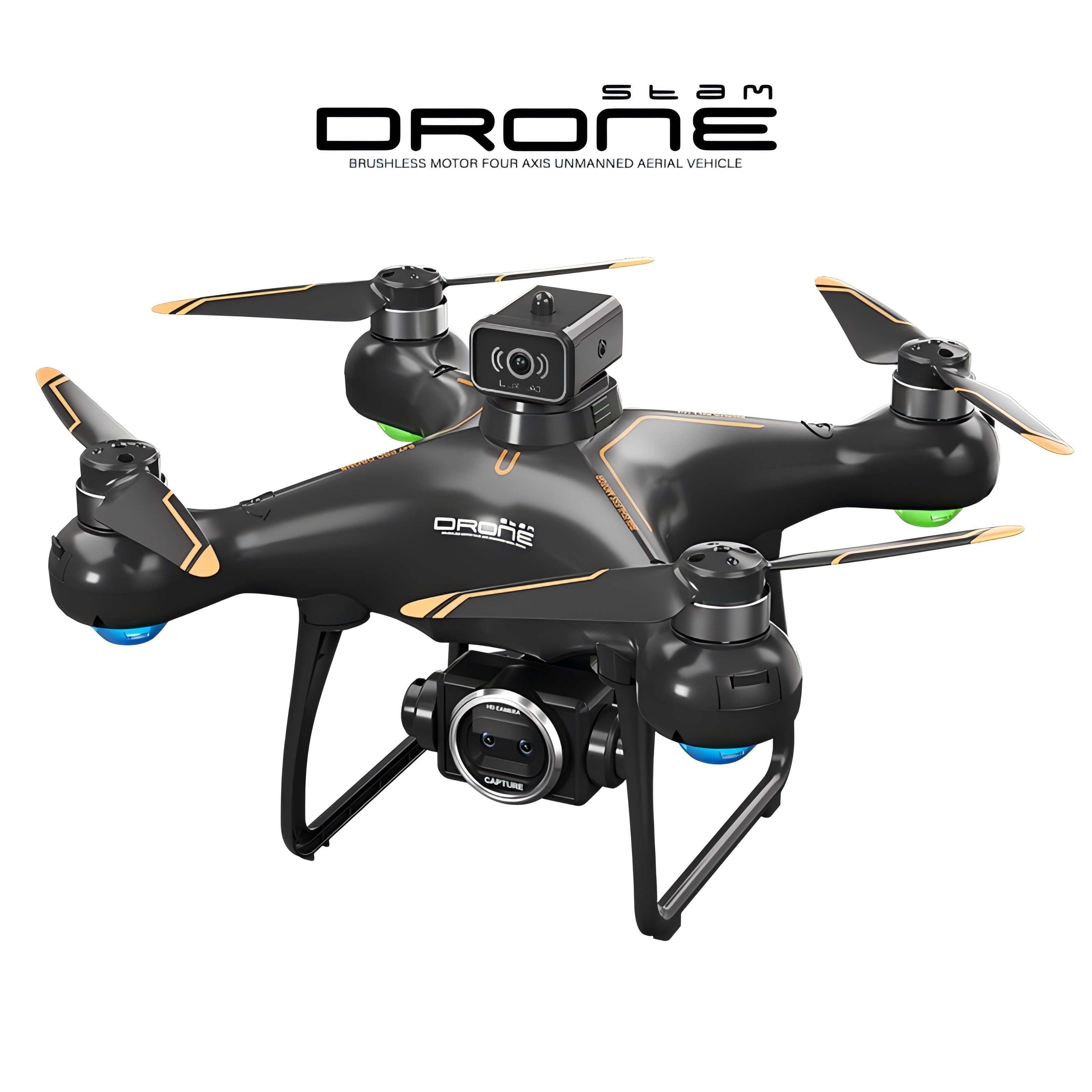 S116 MAX Brushless Optical Flow Drone - Dual Cameras, Headless Mode, 360° Obstacle Avoidance, WIFI FPV, Phone App Control - For Adults & Kids - Perfect for Halloween & Christmas Gifts - Image 8