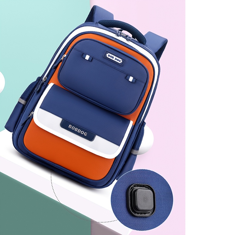 Bobdog Large Capacity Backpack with Spine Protector Design - Lightweight, Adjustable Strap, Zipper Closure, Ideal for Students, New Student Backpack|Modern Backpack|Durable Backpack - Image 16
