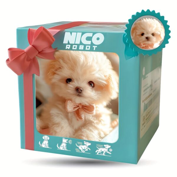 2025 New Robot Dog, Robot Puppy That Acts Like A Real Puppy - Walking, Barking, Tail Wagging