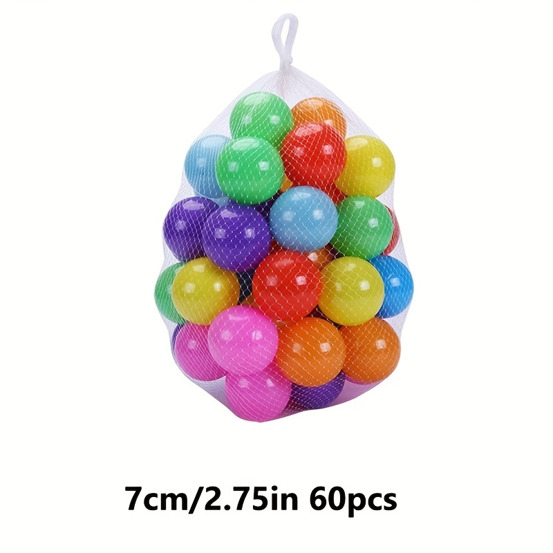 60pcs/110pcs/125pcs Colorful Bobo Balls for Youngsters Mixed Color Ocean Balls, 2.17/2.75in PE Material Perfect for Outdoor Sports And Water Play, Great Fun Toy Balls - Image 7