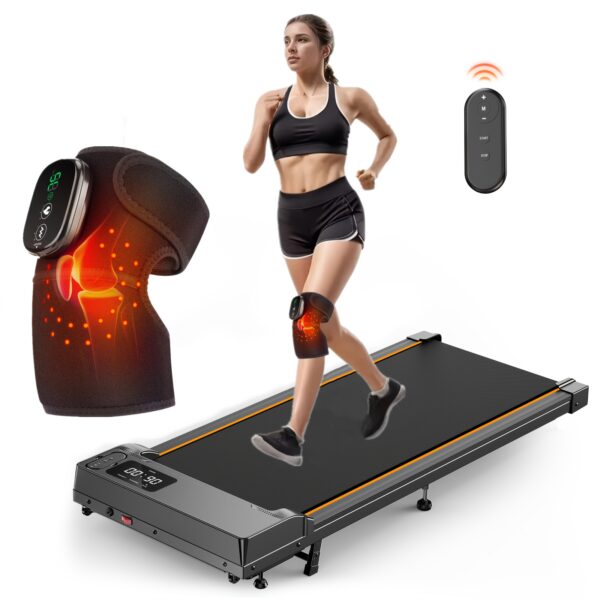 [2-in-1 Walking Pad] 2.5HP 2-in-1 Portable Under Desk Walking Pad Treadmill | Lightweight Home Office Fitness Treadmill with Remote Control & LED Display, 265Lbs Capacity, Quiet, Stepping, Walking Training, Mother's Day Gifts - Image 15