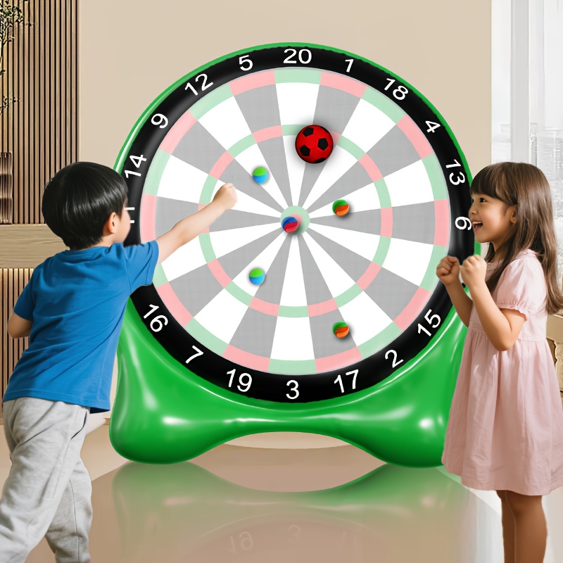 Inflatable Soccer Dart Board, Giant Kick Darts, Indoor Outdoor Lawn Yard Games for Kids Adults Family, Big Jumbo Carnival Games for Party | 6ft Dart Boards with Pump - Image 8