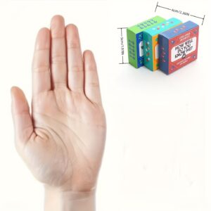 Complete set of 3pcs AFTER DINNER AMUSEMENTS interactive beverage game, family board game card A board game with a size of 5 * 5 * 2 to enhance family relationships