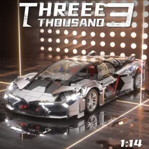 Supercar Technology Car, 1:14 Car Parts, Adult Supercar Set, Highly Challenging Patch Blocks, Bedroom Decoration/Christmas/birthday Gift/party Gift, Suitable for 14+