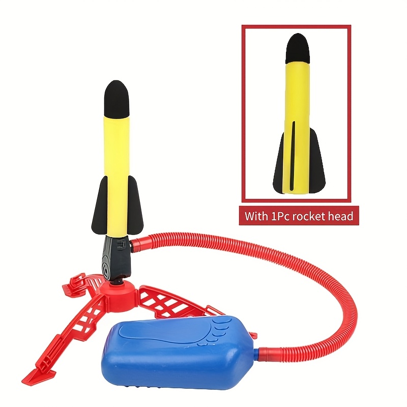 Stomping Rocket Launcher Toys, Outdoor Children's Foam Rocket Toys, Parent-Child Interaction, STEM Educational Games, Suitable for 3 Years Old Boys, Girls Birthday Halloween, Christmas Festival Gifts - Image 5