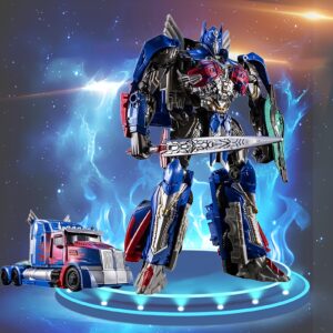 Blue Pillar Robot Toy, Combat Action Figure, Toy Car Model Toy