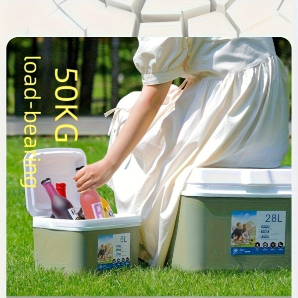 [Portable Ice Bucket] Portable Fresh-Keeping Refrigeration Ice Bucket | Commercial Outdoor Car Picnic - Image 10