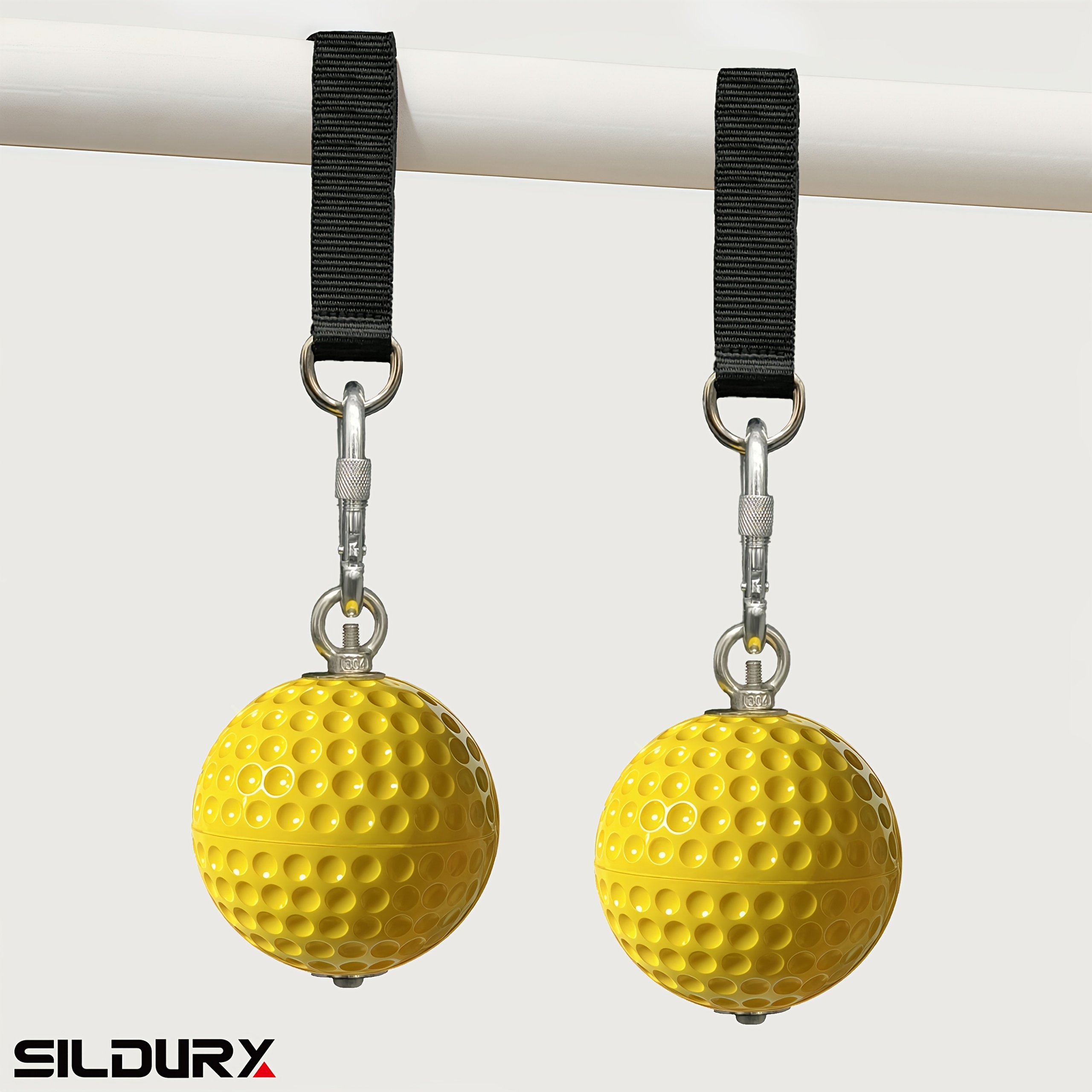 2pcs pull-up solid grip, rock climbing pull-up fixed grip belt, non-slip handle strength training device, suitable for rock holding, pull-up, kettlebell, fitness, exercise - Image 2