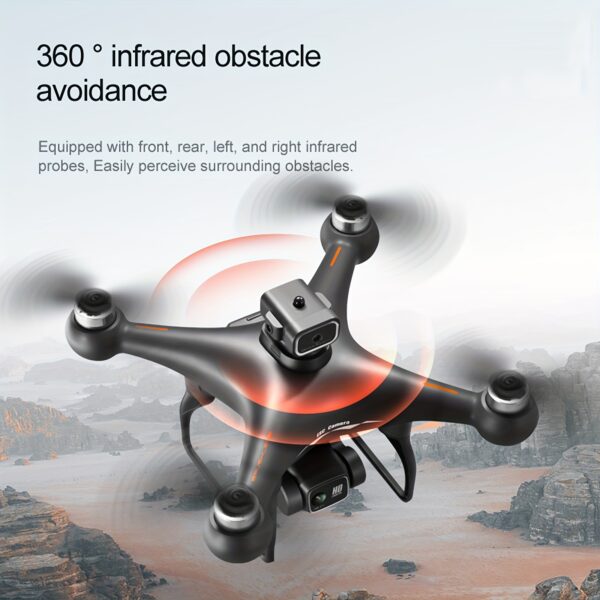 Drones With Real-time High-definition Image Transmission/HD Elevtricslly Adjustable Dual Camera/360° Infrared Obstacle Avoidance/optical Flow Positioning Hovering - Image 6