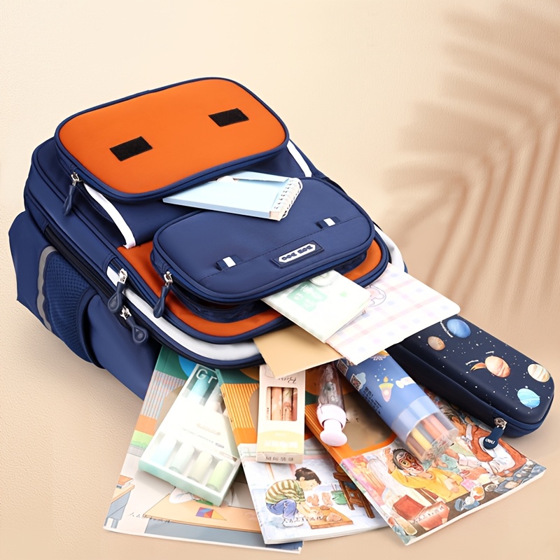 Bobdog Large Capacity Backpack with Spine Protector Design - Lightweight, Adjustable Strap, Zipper Closure, Ideal for Students, New Student Backpack|Modern Backpack|Durable Backpack - Image 10