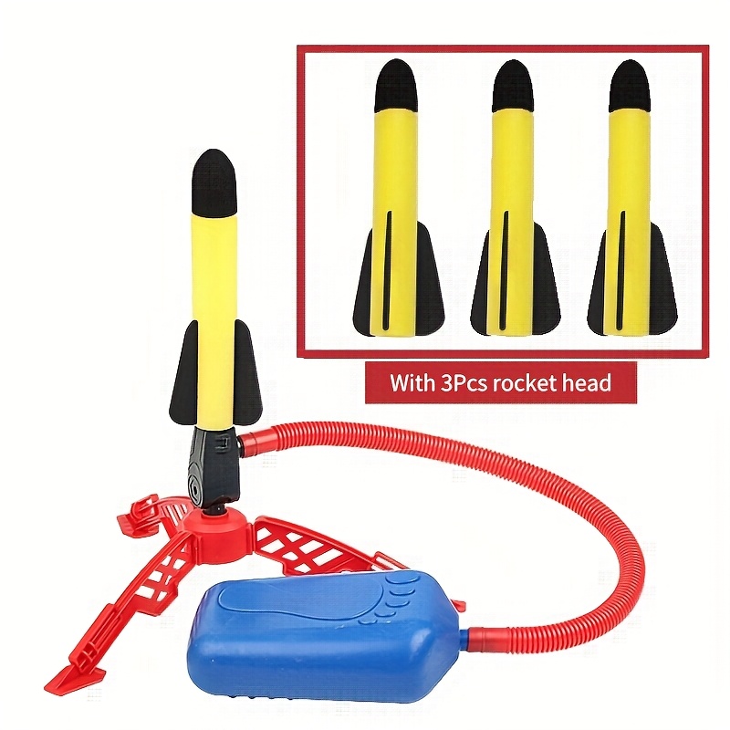 Stomping Rocket Launcher Toys, Outdoor Children's Foam Rocket Toys, Parent-Child Interaction, STEM Educational Games, Suitable for 3 Years Old Boys, Girls Birthday Halloween, Christmas Festival Gifts - Image 9