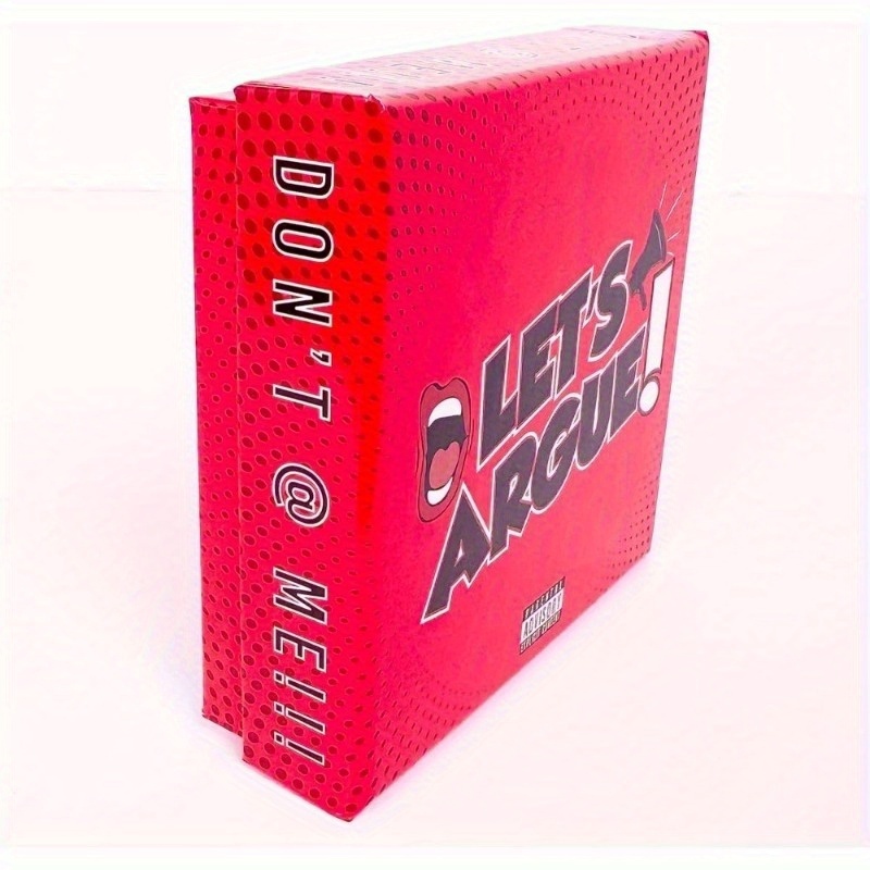 Debate Card Game - Fun Discussion Party Game with Bold Controversial Prompts, Suitable for Adults and Family Competitive Board Game, Exquisite Packaging Design - Image 5