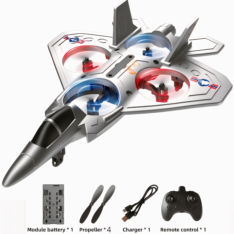 Drone with Rechargeable Battery, Quadcopter Altitude Control, Remote Control Toy for Beginners, Indoor And Outdoor Gifts, Fighter Jet, Toys for Boys And Girls, Christmas, Halloween, Thanksgiving Gifts - Image 7