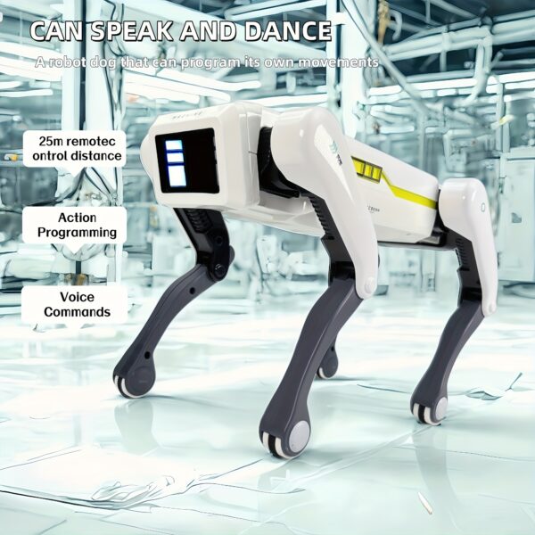 AI Intelligent Robot Dog, Wireless Remote Control Dog, AI Voice Control Can Connect To Mobile Phones, Dance, AI Voice Control, APP Control, Programmable Support For Voice Commands, The Combination Of Technology And Intelligence, Suitable For Cultivating Scientific Interests, Is The Best Gift - Image 2