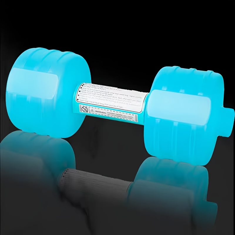 Dumbbell-shaped water-filled hand weight - High Quality sports water bottle, suitable for gyms, fitness and water training - High quality, full-body exercise suitable for both men and women - Image 9