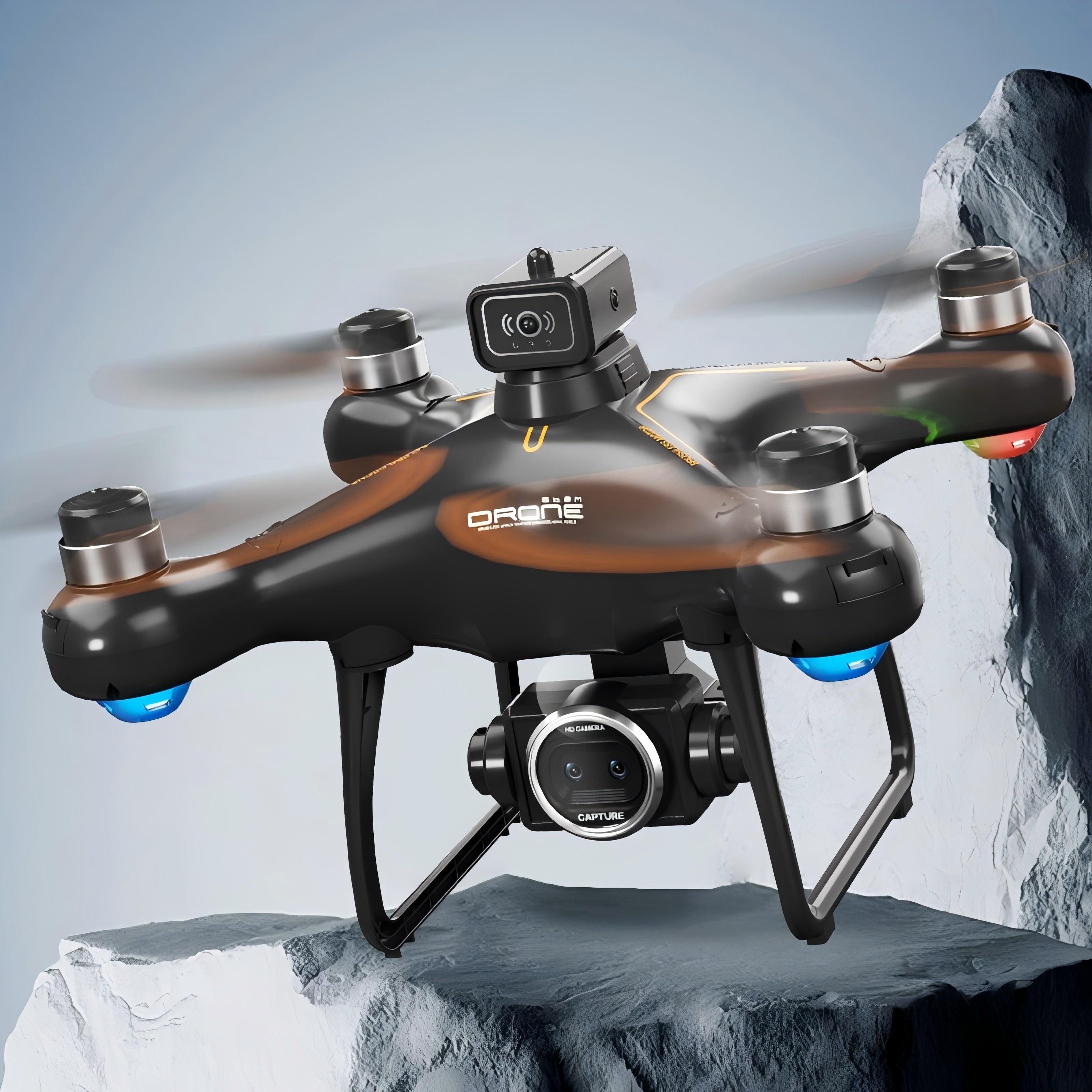 S116 MAX Brushless Optical Flow Drone - Dual Cameras, Headless Mode, 360° Obstacle Avoidance, WIFI FPV, Phone App Control - For Adults & Kids - Perfect for Halloween & Christmas Gifts - Image 5