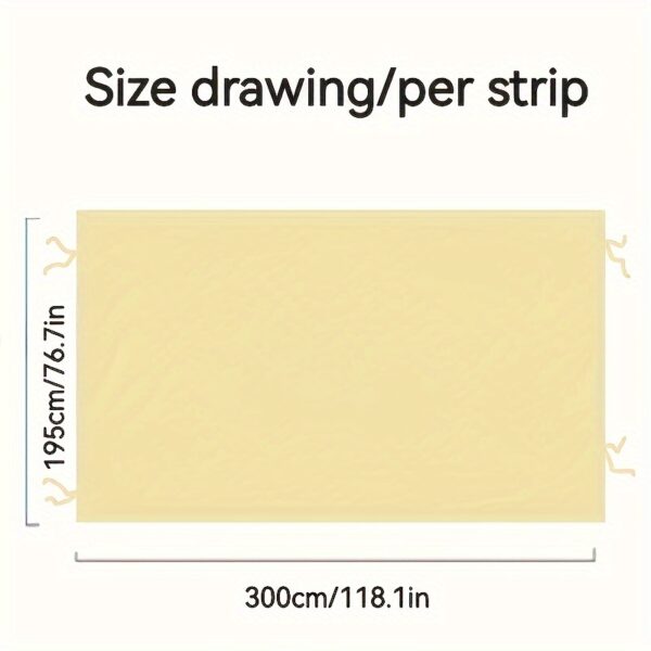[Instant Canopy] Instant Canopy Sidewall | Thickened Material for Sun and Wind Protection, Outdoor Camping Picnics, No Frame - Image 7