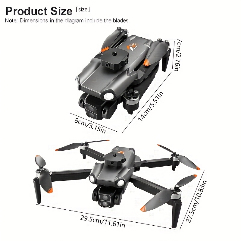 2025 Long-Flight Dual Camera Drone For Adults - Optical Flow Positioning, 360° Obstacle Avoidance, Brushless Motor, LED Lights, Dual Batteries & Spare Kit - Ideal Starter UAV & Holiday Gift - Image 2