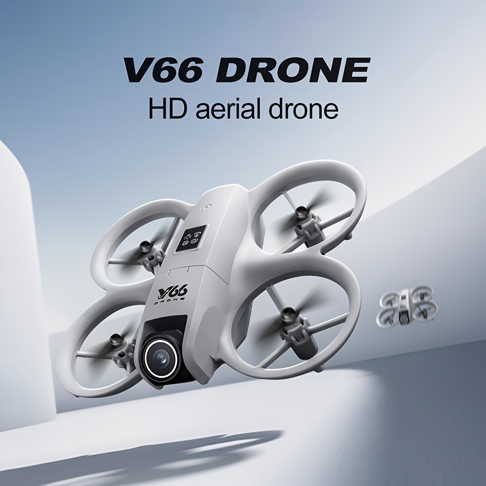SEREE V66 Drone - High-Definition Dual Camera, Drone With Camera 4k Professional, Safety Design, Flow Tracking, Smart Obstacle Avoidance, Headless Mode, One-Click Return, WiFi Pathway Flight, 2.4GHz Interference-Free Technology, Four-Channel Hexagon Gyroscope, Real-Time Image Transmission, Ideal For Outdoor Camping & Travel, Drones With Camera For Adult - Image 4