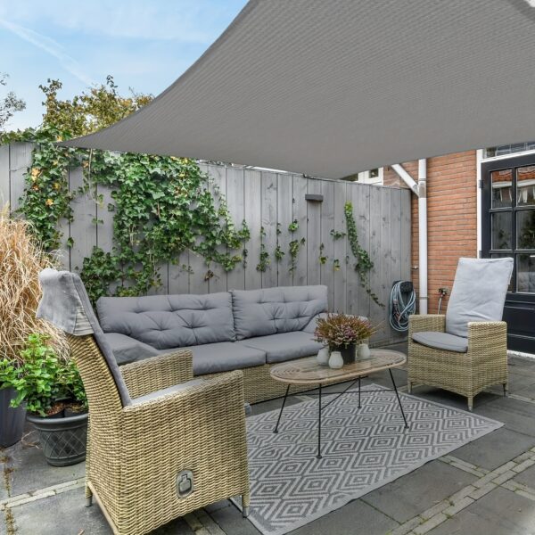 [Rectangular Sun Sail] 1pc Heavy-Duty Rectangular Sun Sail for Outdoor Patio, Garden - UV Protection, Easy Installation, Large Coverage, Modern Design - Image 8