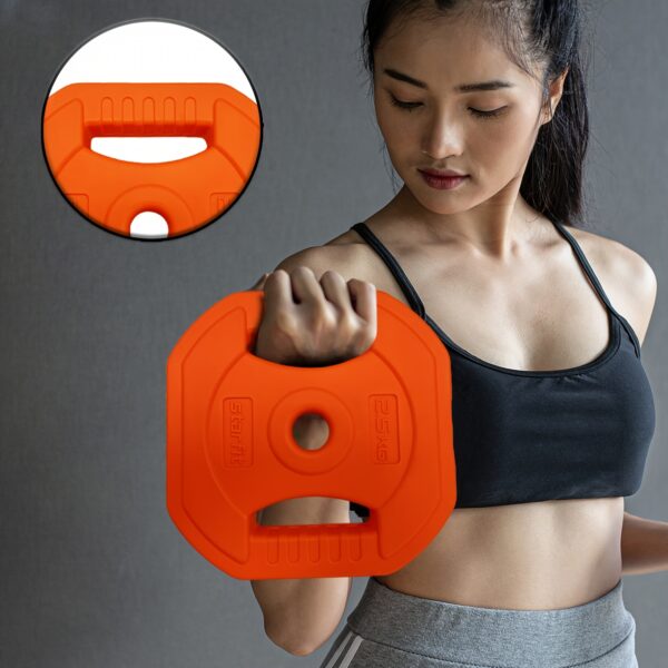 Adjustable Barbell Weight Set, Adjustable Free Weights for Home And Gym Workout, 40LB, Black - Image 2