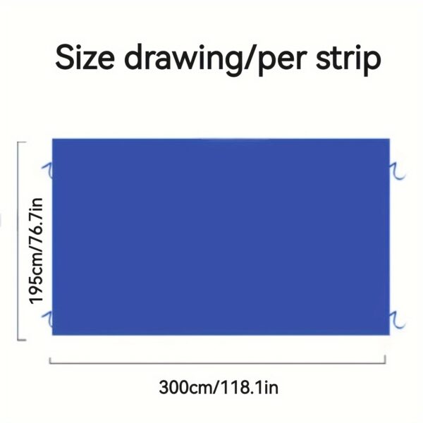 [Instant Canopy] Instant Canopy Sidewall | Thickened Material for Sun and Wind Protection, Outdoor Camping Picnics, No Frame - Image 3