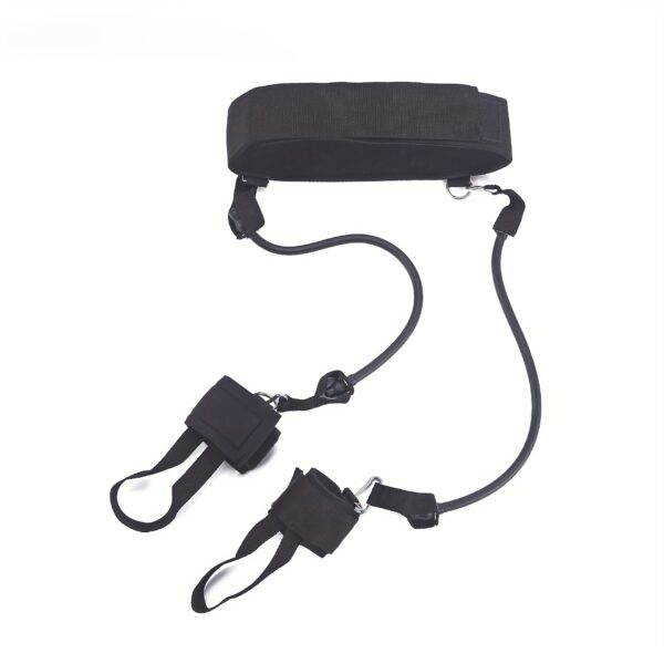 [Anti-Slip Band] Anti-Slip Resistance Band, Medium Tension | Black, TPE Material, Stackable, for Effective Leg Exercise, Fitness and Strength Training, Enhance Muscle Tone and Boost Workout Performance - Image 6