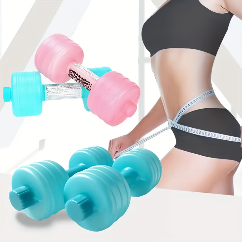 Dumbbell-shaped water-filled hand weight - High Quality sports water bottle, suitable for gyms, fitness and water training - High quality, full-body exercise suitable for both men and women - Image 10