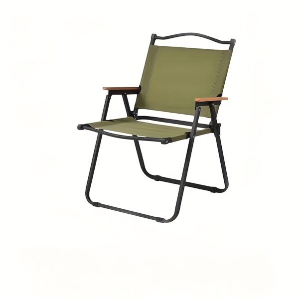 Outdoor Black Garden Armchair with Padded Backrest & Armrests - Durable Weather-Resistant Foldable Design, No Assembly Needed, Plastic-Filled Cushion for Patio, Lawn, Yard - Elegant Patio Furniture - Image 13