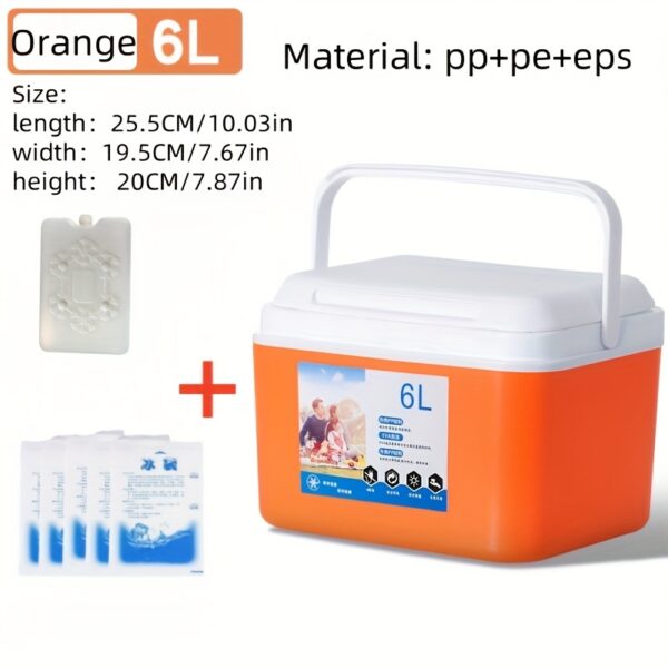 [Portable Ice Bucket] Portable Fresh-Keeping Refrigeration Ice Bucket | Commercial Outdoor Car Picnic - Image 8