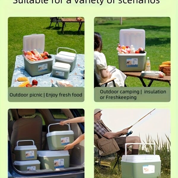 [Portable Ice Bucket] Portable Fresh-Keeping Refrigeration Ice Bucket | Commercial Outdoor Car Picnic - Image 11