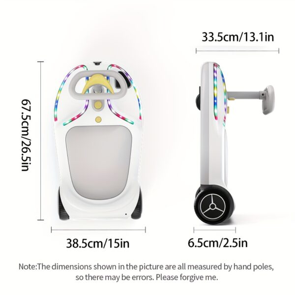 24V 2A High-Speed Motor with 180W Power, 8 Mph Speed with Sturdy 6.5 Inch Road Tires, Charge Time Of 1-2 Hours, Ideal for Children Up to 132.28LB. - Image 4