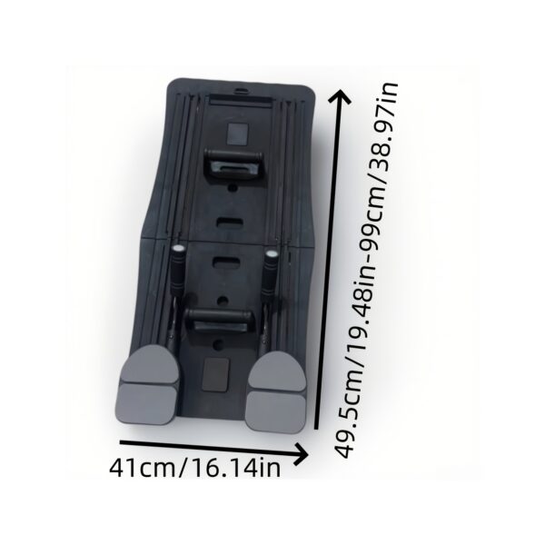 An 8-in-1 multifunctional abdominal board available in three colors, designed for core strength training and Pilates - a foldable portable home gym equipment with adjustable resistance bands, push-up bars, and straps. Includes multiple fitness tools - Image 3