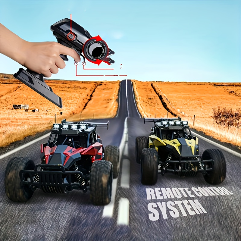 All-terrain Monster Truck, A Remote-controlled All-terrain Vehicle, Is Equipped with Two Rechargeable Batteries And Colorful Lights, And Can Reach A Speed Of 30 Kilometers Per Hour., Best for Christmas - Image 8