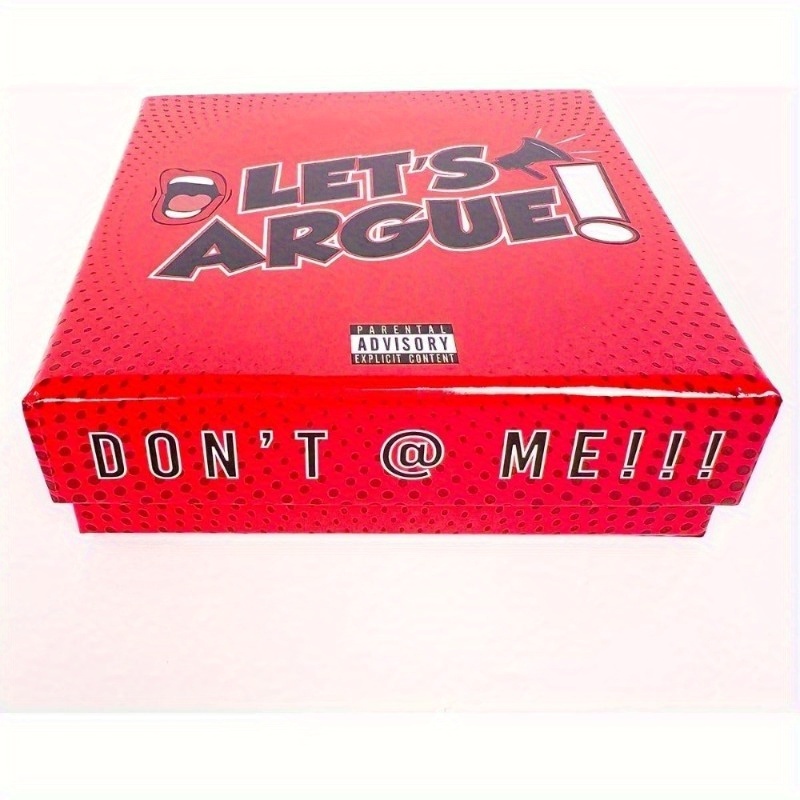 Debate Card Game - Fun Discussion Party Game with Bold Controversial Prompts, Suitable for Adults and Family Competitive Board Game, Exquisite Packaging Design - Image 6