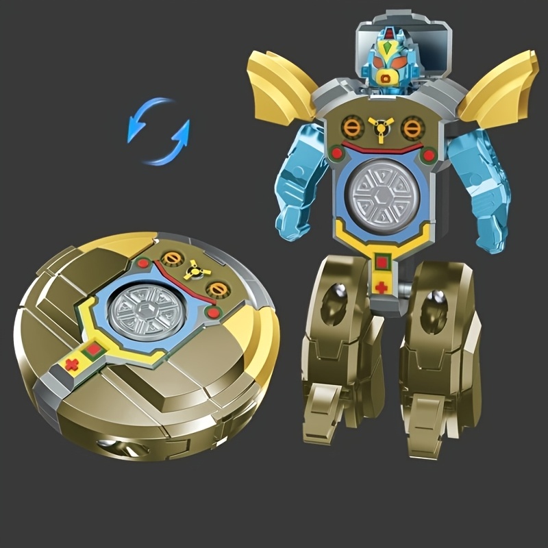 Transformers: Miniature Creative Toy, Transformable for Man, Desktop Ornament, Relax, Cool, Two-in-One Finger Spinner, Creative Birthday Gift - Image 8