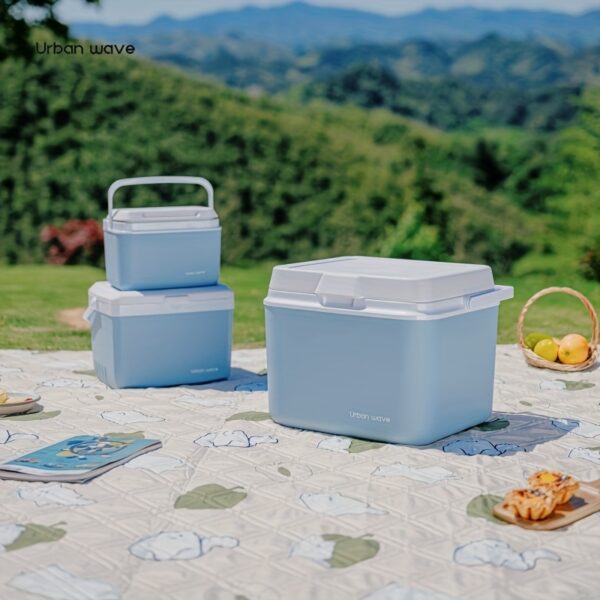[Portable Cooler Box] Portable Cooler Box with Insulated Hard Shell That Retains Ice, Perfect for Camping, Tailgate Parties, Beach Outings, Picnics, Grocery Shopping, And Boating - Image 10
