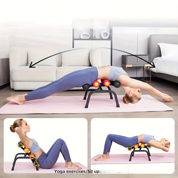 Ultimate Fitness Rocking Chair - Multifunctional Yoga Device for Tummy Control, Sit-up, Boating, and Stretching Exercises - Perfect Halloween and Christmas Gift for Fitness Enthusiasts - Image 3