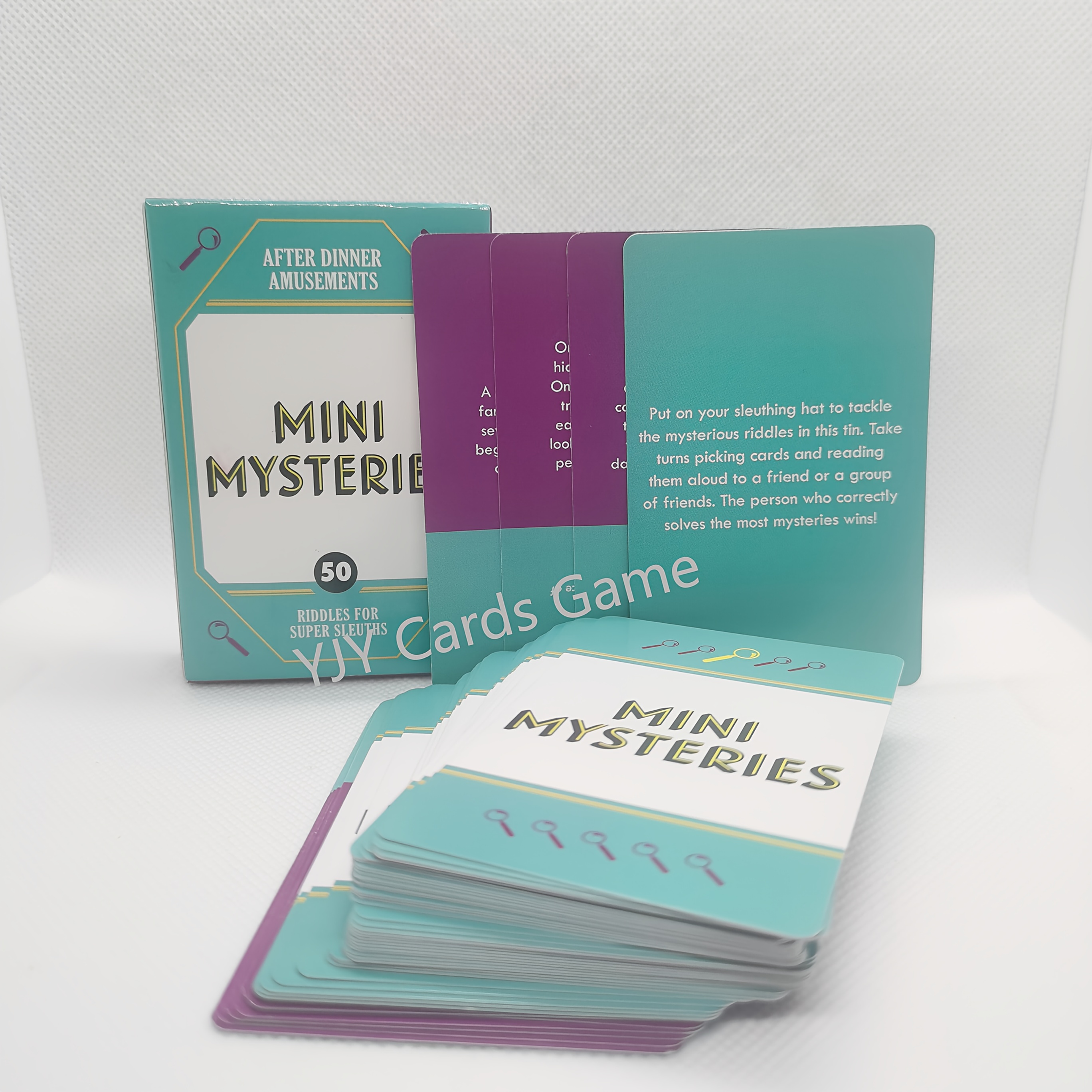 50 Mini Mysteries: After Dinner Amusements - Engaging Card Game for Friends to Bond Over Brain Teasers, Unleash Your Inner Detective, and Sharpen Logic Skills, Perfect for Gatherings and Social Events - Image 7