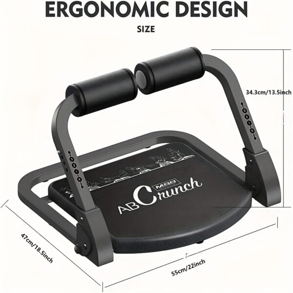 [Ab Core Trainer, Stomach Workout] Ab Crunch Machine - Ab Core Trainer, Stomach Workout Equipment for Home Gym - Image 8