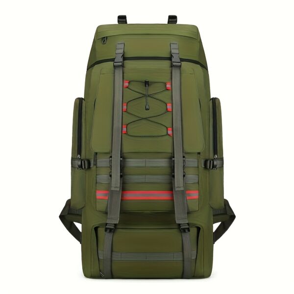 [Durable Climbing Backpack] Large Capacity Multifunctional Outdoor Sports Climbing Backpack - Durable Nylon Drawstring Design for Hiking, Camping, Short Trips - B - Image 5