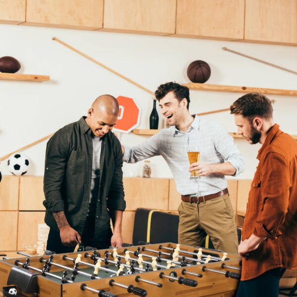 MATLADIN Game Table, for Adults, Multi-Use for Game Room, Game Table Set for Family Game, with Hockey, for Foosball, Pool, Ping Pong, 4ft, 10-in-1/6-in-1 - Image 9