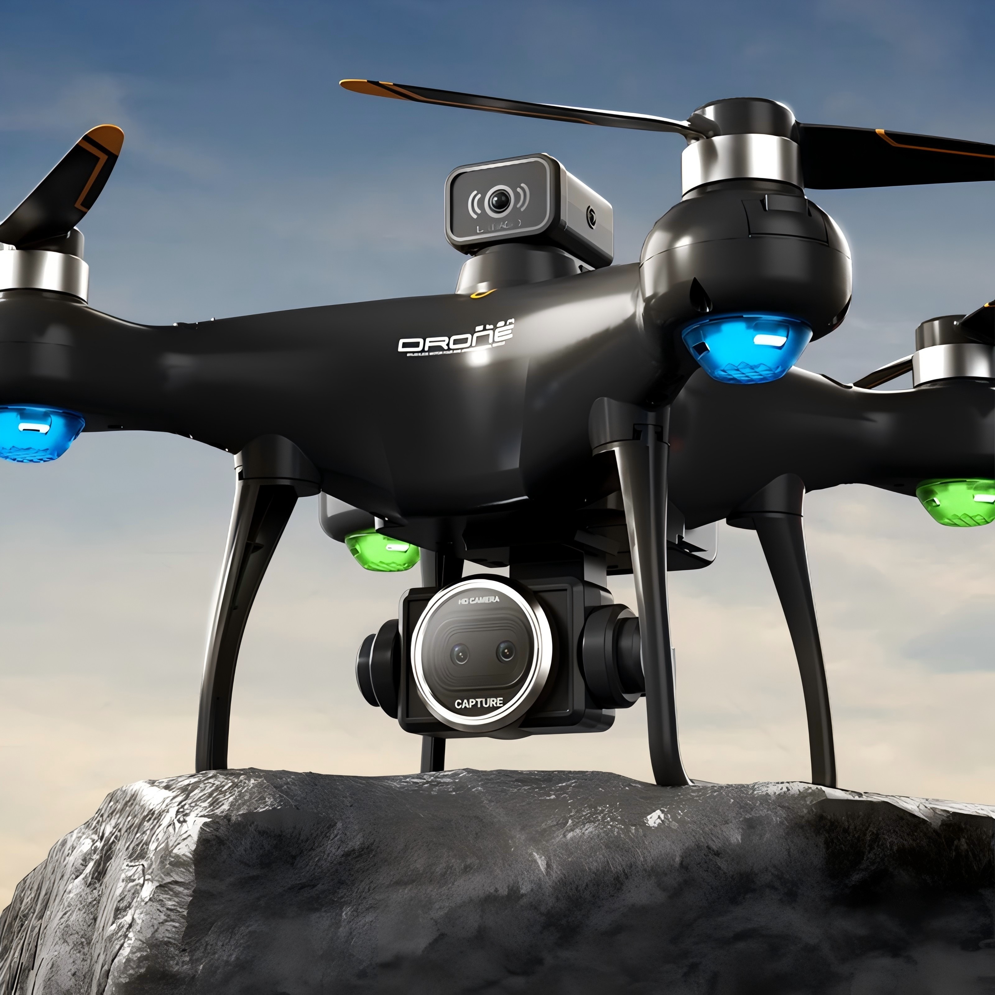 S116 MAX Brushless Optical Flow Drone - Dual Cameras, Headless Mode, 360° Obstacle Avoidance, WIFI FPV, Phone App Control - For Adults & Kids - Perfect for Halloween & Christmas Gifts - Image 7