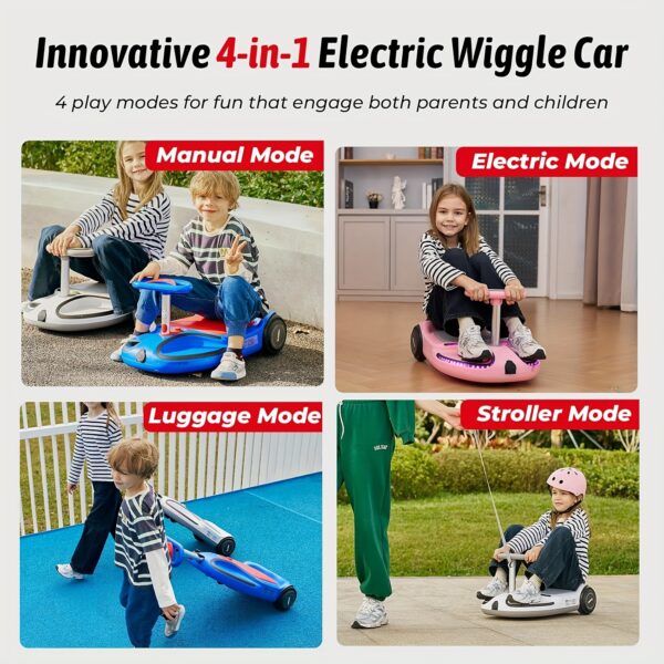 24V 2A High-Speed Motor with 180W Power, 8 Mph Speed with Sturdy 6.5 Inch Road Tires, Charge Time Of 1-2 Hours, Ideal for Children Up to 132.28LB. - Image 9