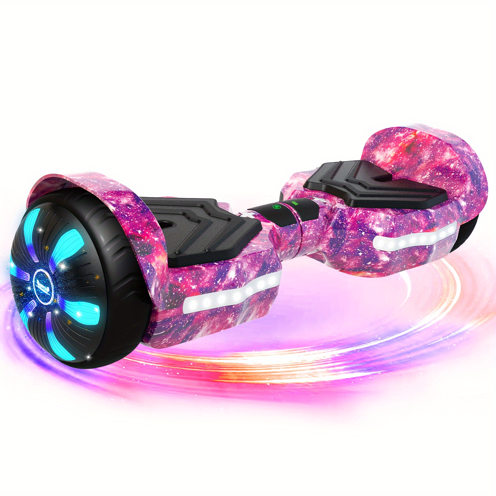 SIMATE 6.5" Hoverboard With Colorful LED Lights, 3 Speed Modes, Self Balancing Hover Boards - For Kids, Teens & Adults - Perfect Gift for Birthday & Holidays - Image 14